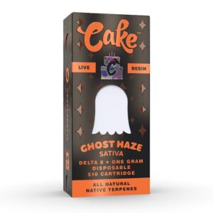 GHOST HAZE - CAKE DELTA-8 510 LIVE RESIN CARTRIDGE 1G