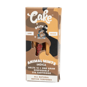 ANIMAL MINTS - CAKE DELTA-10 510 LIVE RESIN CARTRIDGE 1G