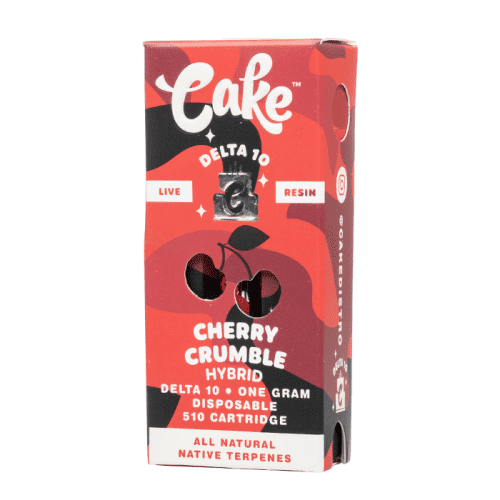 CHERRY CRUMBLE - CAKE DELTA-10 510 LIVE RESIN CARTRIDGE 1G