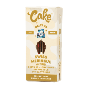 SWISS MERINGUE - CAKE DELTA-10 510 LIVE RESIN CARTRIDGE 1G