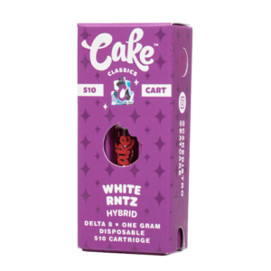 WHITE RNTZ - CAKE DELTA-8 510 CARTRIDGE 1G
