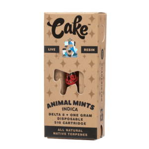 ANIMAL MINTS - CAKE DELTA-8 510 LIVE RESIN CARTRIDGE 1G