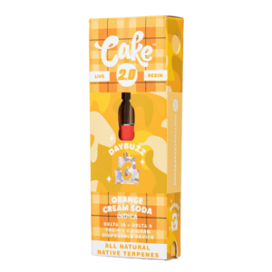ORANGE CREAM SODA - CAKE DAYBUZZ BLEND LIVE RESIN DISPOSABLE 2G