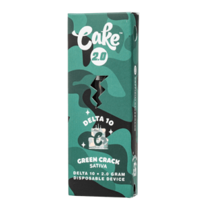 GREEN CRACK - CAKE DELTA-10 DISPOSABLE 2G